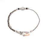 Load image into Gallery viewer, Platinum Rose Gold Mangalsutra Diamond Bracelet for Women JL PTB 1211   Jewelove.US
