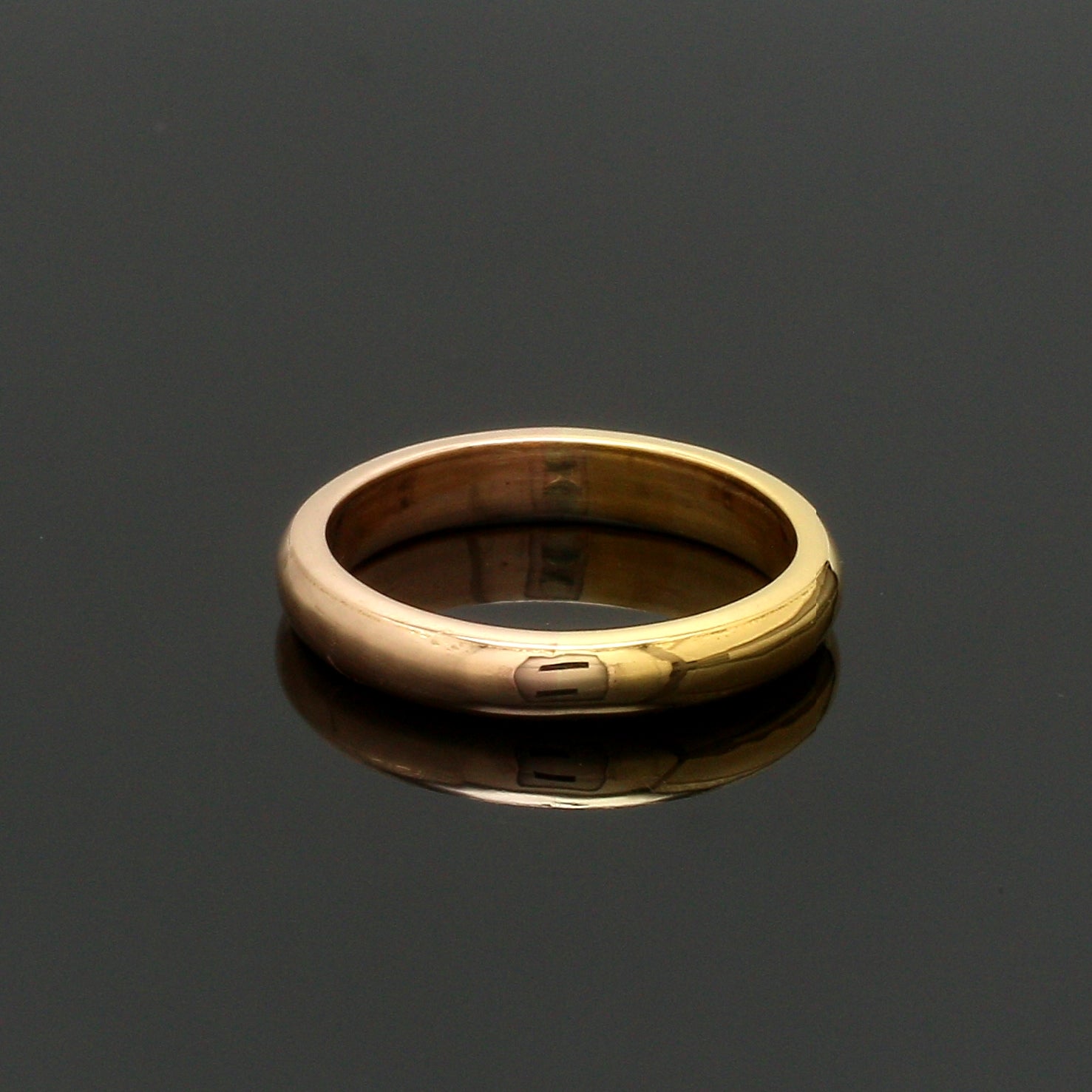 18K Yellow Gold Gold Unisex Rings JL AU 120   Jewelove