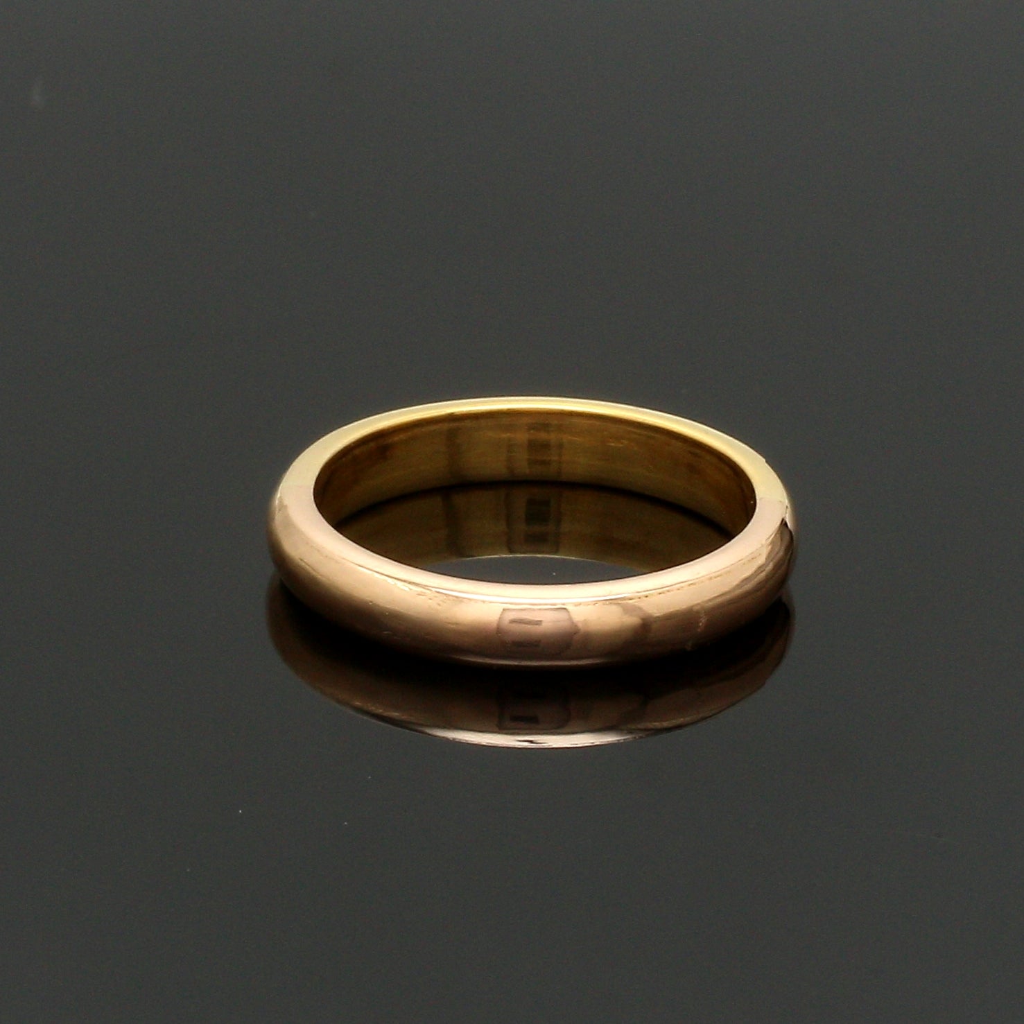 18K Yellow Gold Gold Unisex Rings JL AU 120   Jewelove