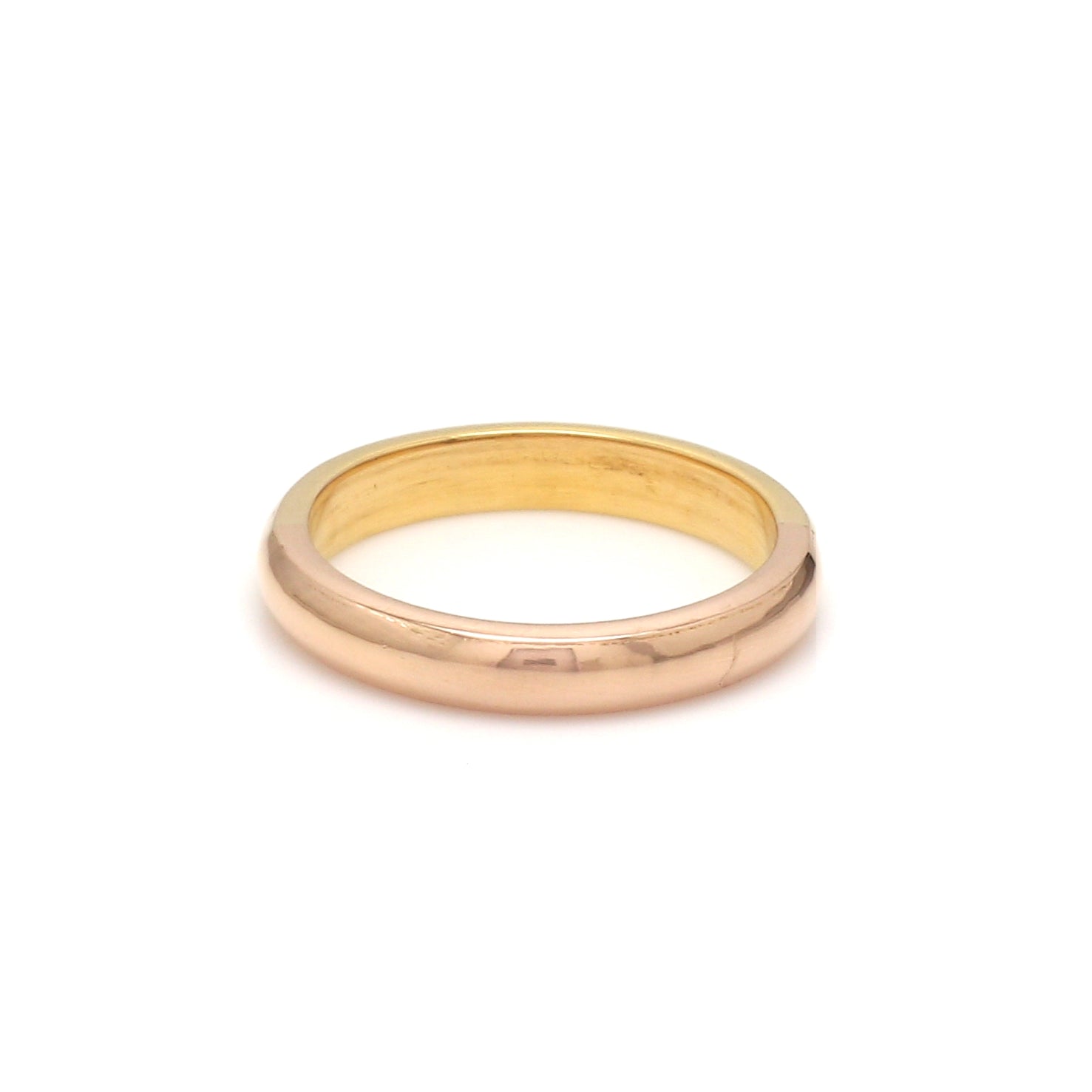 18K Yellow Gold Gold Unisex Rings JL AU 120   Jewelove