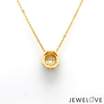 Load image into Gallery viewer, 18K Yellow Gold  Pendant Chain with Fancy Color Diamond JL AU P 10   Jewelove
