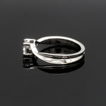 Load image into Gallery viewer, 70-Pointer Lab Grown Solitaire Platinum Twisted Shank Ring JL PT LG G 1351-A
