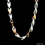 Load image into Gallery viewer, 7.5mm Platinum Rose Gold Chain Men JL PT CH 1271   Jewelove.US
