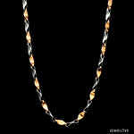Load image into Gallery viewer, 4mm Platinum Rose Gold Chain Men JL PT CH 1270   Jewelove.US
