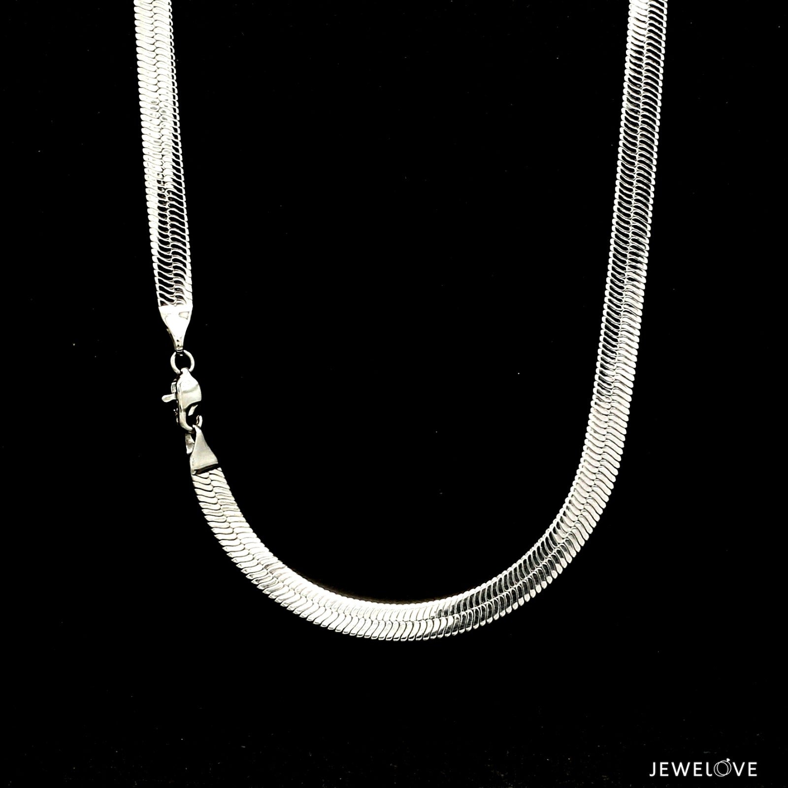 4mm Japanese Double Snake Platinum Chain for Men JL PT CH 1144   Jewelove.US