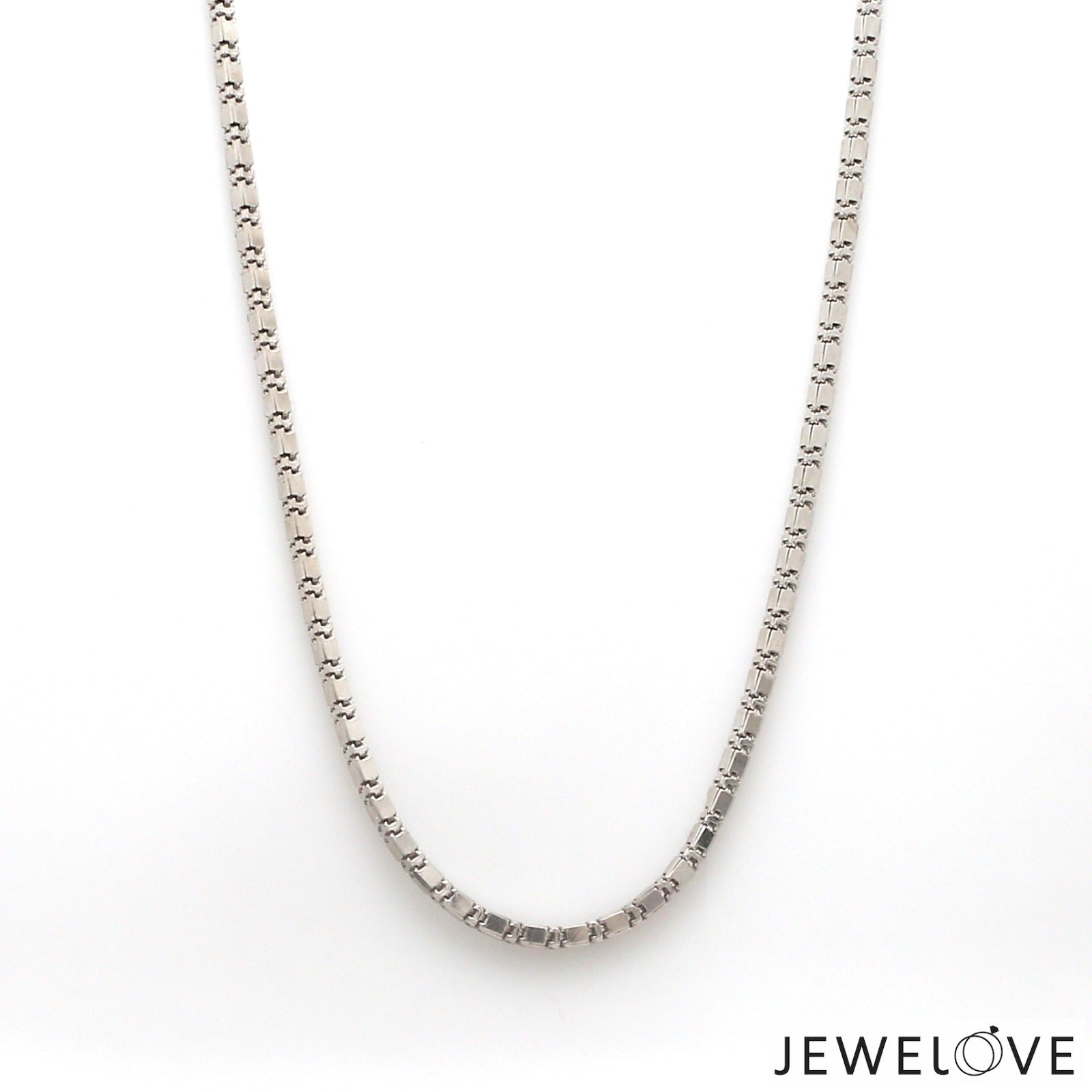 2mm Platinum Chain for Men JL PT CH 1305   Jewelove.US