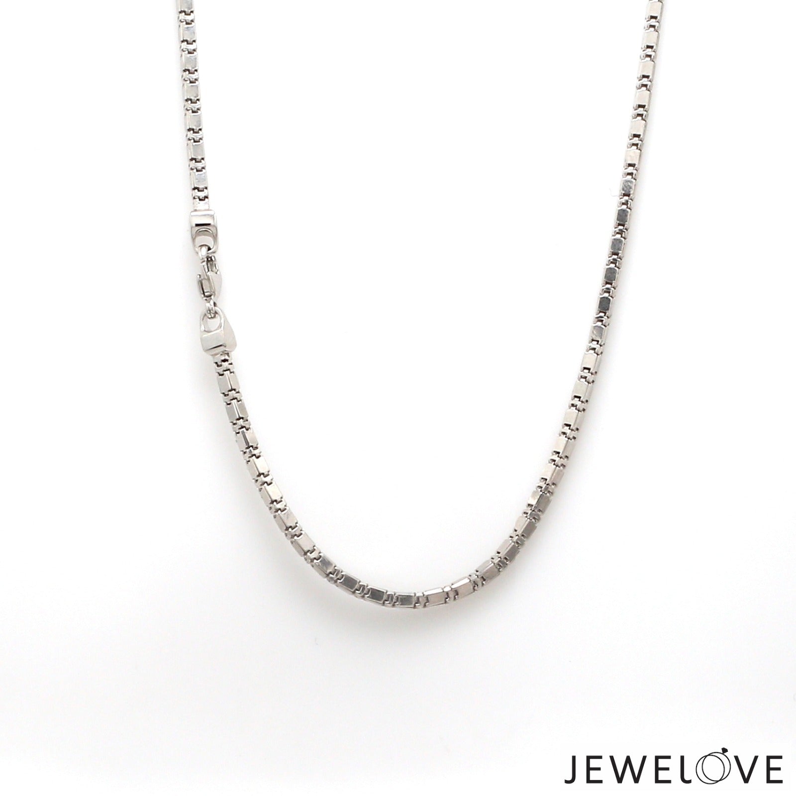 2mm Platinum Chain for Men JL PT CH 1305   Jewelove.US