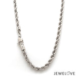 Load image into Gallery viewer, Men of Platinum | 4.25mm Platinum Rope Chain for Men JL PT CH 903-Z
