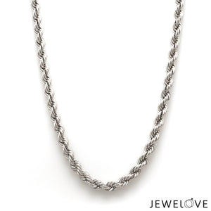 Men of Platinum | 4.25mm Platinum Rope Chain for Men JL PT CH 903-Z