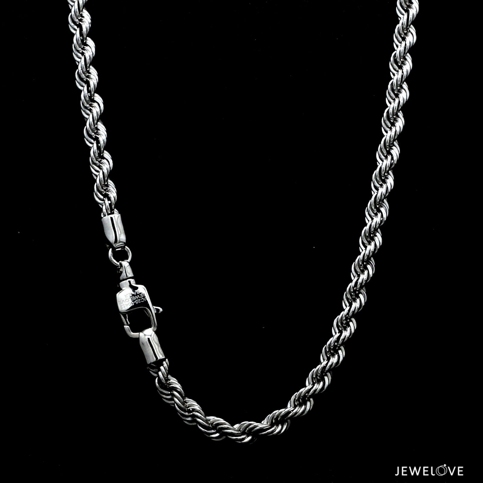 Men of Platinum | 4.25mm Platinum Rope Chain for Men JL PT CH 903-Z