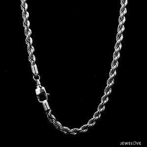 Men of Platinum | 4.25mm Platinum Rope Chain for Men JL PT CH 903-Z