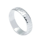 Load image into Gallery viewer, Plain Platinum Band with Stripes for Men JL PT 483   Jewelove.US
