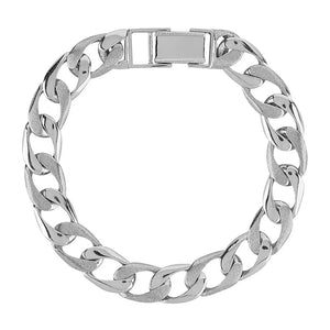 Plain Platinum Bracelet for Men JL PTB 613   Jewelove