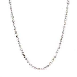 Plain Platinum Chain With Links JL PT 704   Jewelove