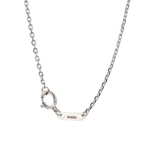 Plain Platinum Chain With Links JL PT 704   Jewelove