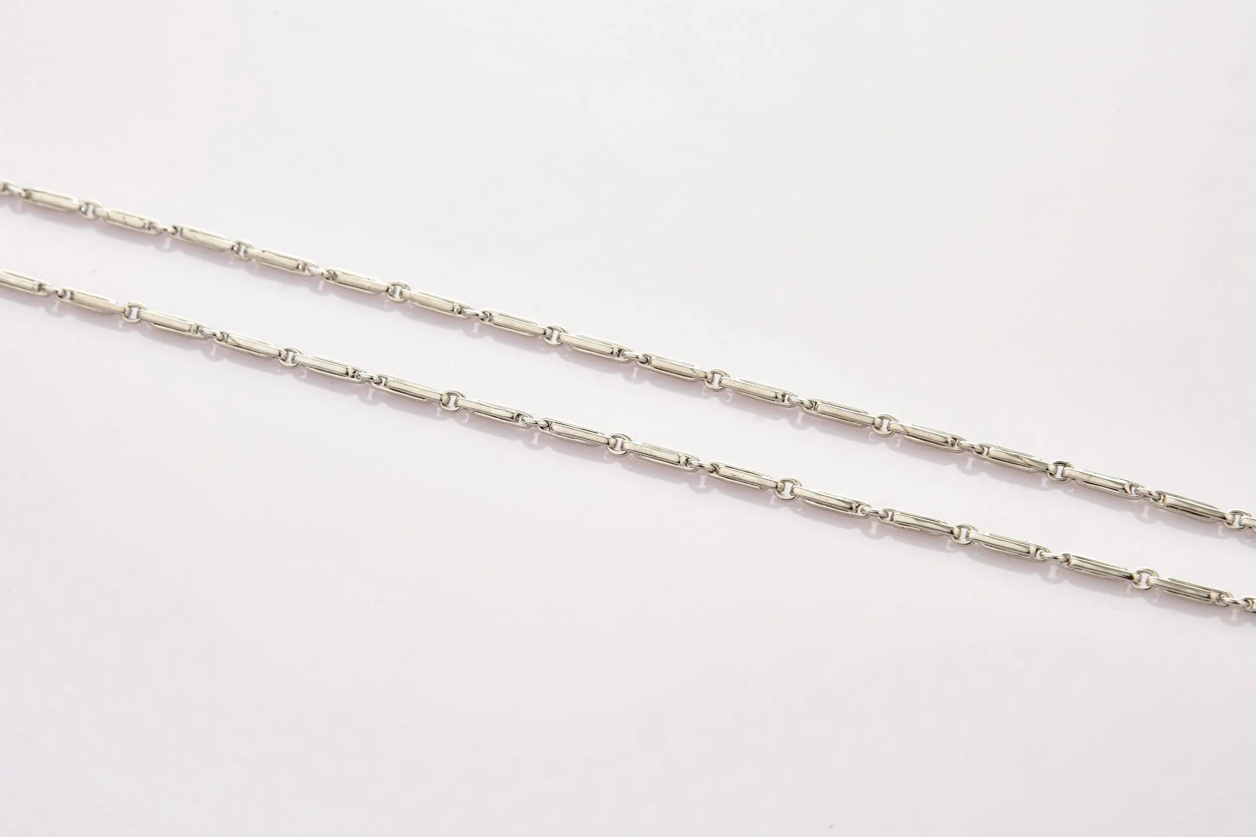 Plain Platinum Chain for Men JL PT CH 866   Jewelove.US