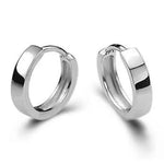 Load image into Gallery viewer, Plain Platinum Earring Bali for Men JL PT E 171   Jewelove.US
