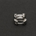 Load image into Gallery viewer, Plain Platinum Earring Bali for Men JL PT E 171   Jewelove.US
