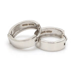 Load image into Gallery viewer, Plain Platinum Earring Bali for Men JL PT E 171   Jewelove.US
