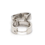 Load image into Gallery viewer, Plain Platinum Earring Bali for Men JL PT E 171   Jewelove.US

