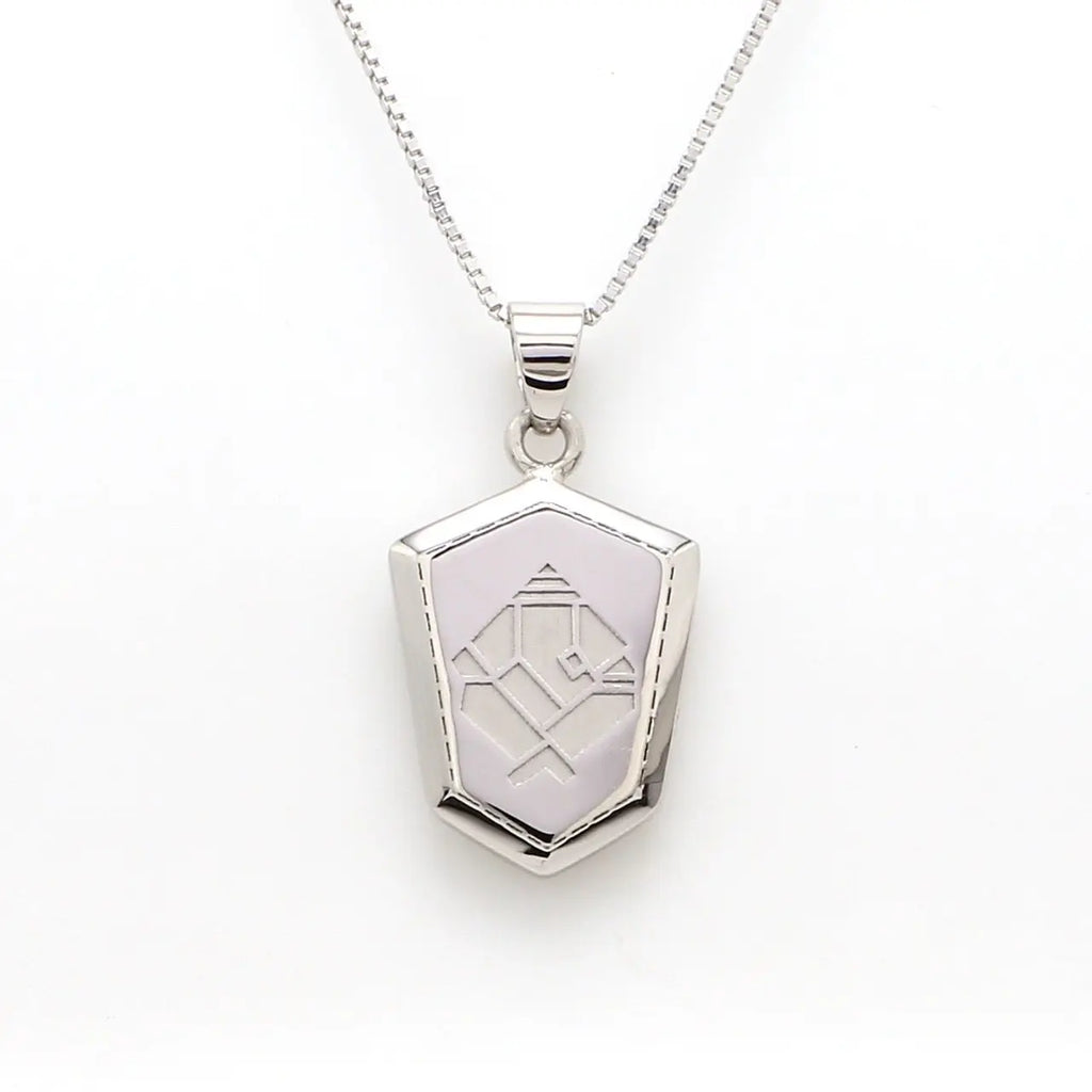 Plain Platinum Ganesha Pendant Two-sided JL PT GANESH   Jewelove.US