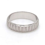 Load image into Gallery viewer, Plain Platinum Ring with Textured Blocks for Men JL PT 619   Jewelove.US
