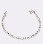 Load image into Gallery viewer, Platinum Bracelet with Square Links JL PTB 689   Jewelove.US
