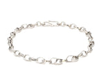 Load image into Gallery viewer, Platinum Bracelet with Square Links JL PTB 689   Jewelove.US
