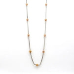 Load image into Gallery viewer, Platinum Chain with Rose Gold Balls JL PT 738   Jewelove.US

