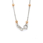 Load image into Gallery viewer, Platinum Chain with Rose Gold Balls JL PT 738   Jewelove.US
