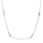 Load image into Gallery viewer, Platinum Chain with Rose Gold JL PT 860   Jewelove.US
