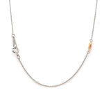 Load image into Gallery viewer, Platinum Chain with Rose Gold JL PT 860   Jewelove.US
