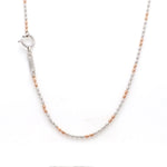Load image into Gallery viewer, Platinum Chain with Rose Gold Polish JL PT CH 841   Jewelove.US
