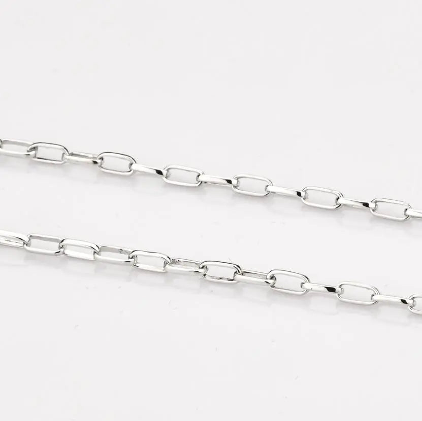 Platinum Chain with Simple Loops JL PT CH 806   Jewelove™