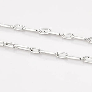 Platinum Chain with loops JL PT CH 802   Jewelove.US