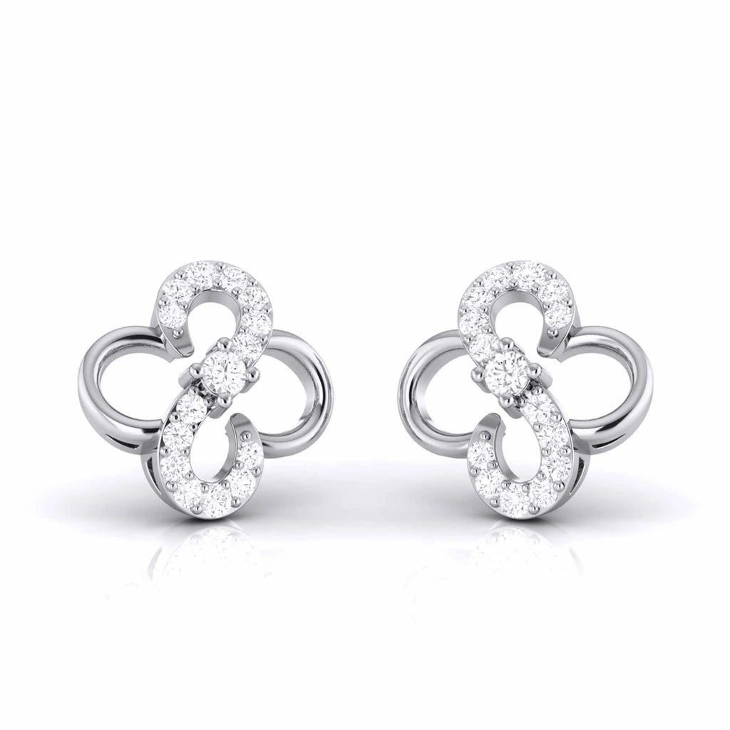Platinum Diamond Earrings JL PT E MST 11   Jewelove.US