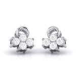 Load image into Gallery viewer, Platinum Diamond Earrings JL PT E MST 8   Jewelove.US
