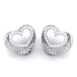 Load image into Gallery viewer, Platinum Diamond Heart Pendant Set JL PT P BT 37-E   Jewelove.US
