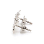Load image into Gallery viewer, Platinum Earrings for Kids Flower Design JL PT E 164   Jewelove™
