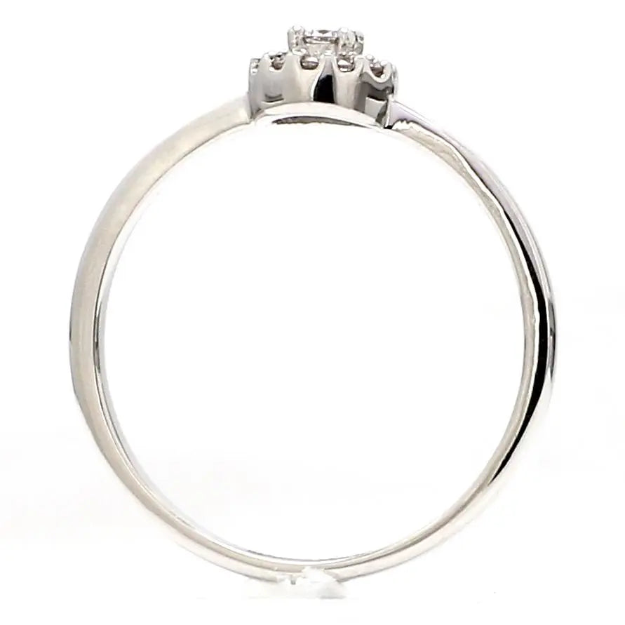 Platinum Engagement Couple Rings with Diamonds JL PT 456   Jewelove