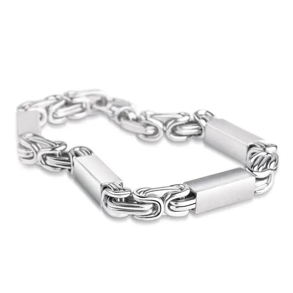 Platinum Evara Bracelet for Men JL PTB 642   Jewelove.US