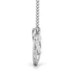 Load image into Gallery viewer, Platinum Infinity Heart Pendant with Diamonds JL PT P 170   Jewelove.US
