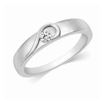 Load image into Gallery viewer, Platinum Love Bands with Complementary Hearts JL PT 243  Women-s-Ring-only-VVS-GH Jewelove
