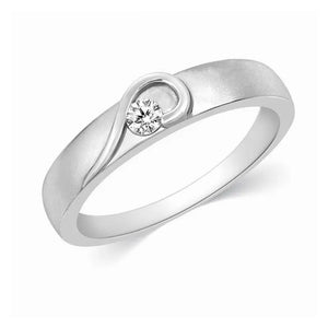 Platinum Love Bands with Complementary Hearts JL PT 243  Women-s-Ring-only-VVS-GH Jewelove