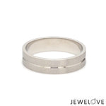 Load image into Gallery viewer, Platinum Love Bands with Princess cut Diamonds JL PT 241  Men-s-Ring-only-VVS-GH Jewelove
