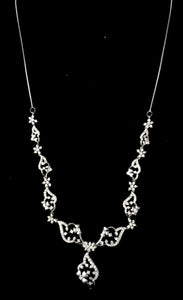 Platinum Necklace with Diamonds JL PT N35   Jewelove