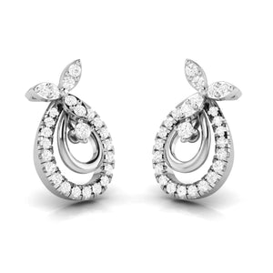 Platinum Pendant Set with Diamonds JL PT P 5  Earrings Jewelove.US