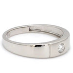Load image into Gallery viewer, Platinum Rings for Couple with Single Diamonds JL PT 593   Jewelove.US
