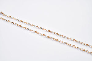 Platinum Rose Gold Chain JL PT CH 879   Jewelove.US