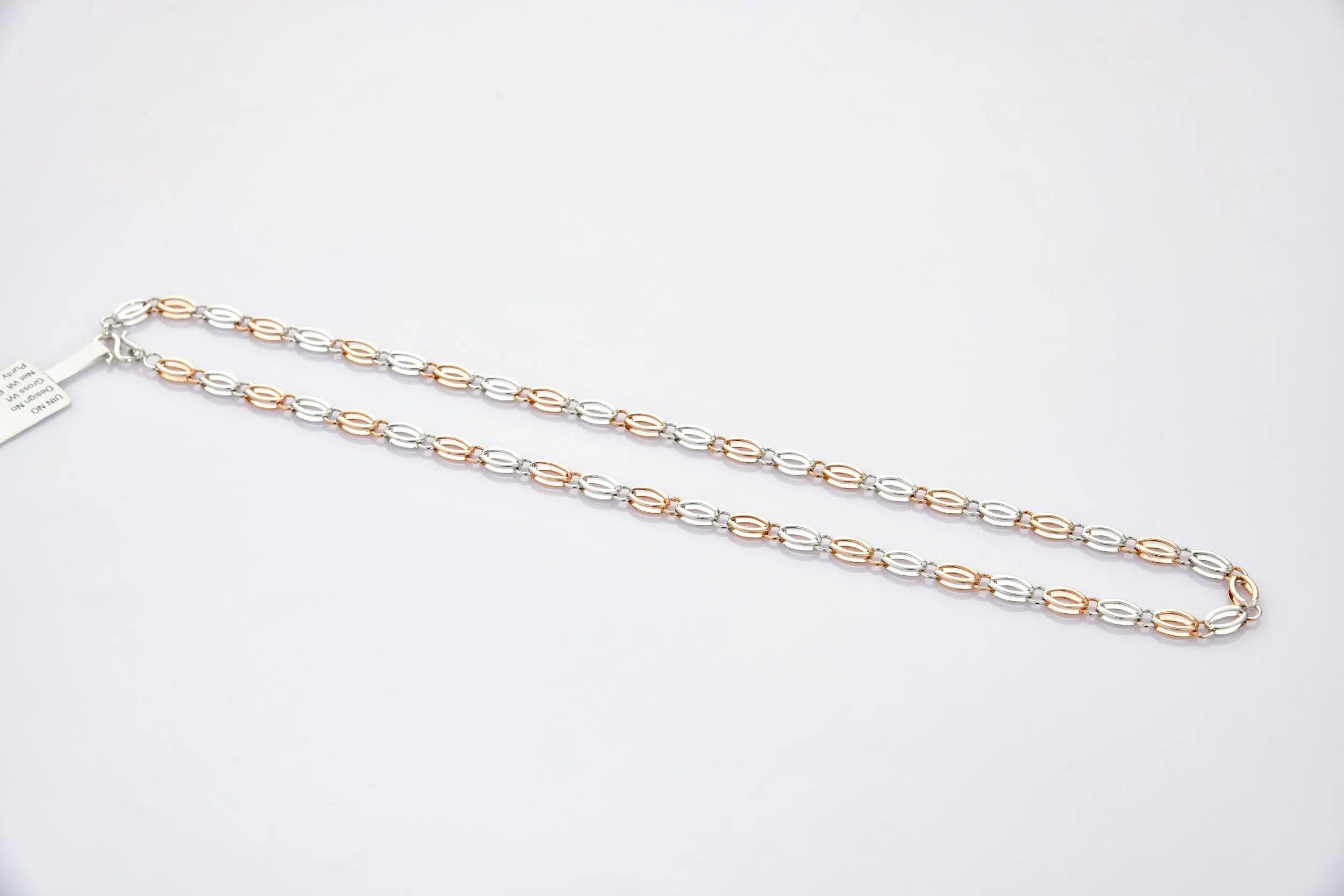 Platinum Rose Gold Chain JL PT CH 896   Jewelove.US